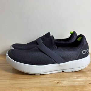 OOFOS OOmg Fibre Low womens size 9 Machine washable comfort shoe slip on walking